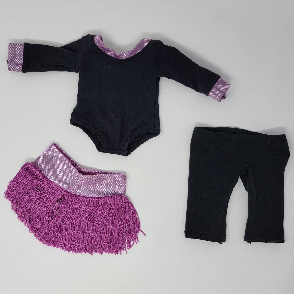 EUC American Girl 3pc Just Like You Tap Dance Outfit for 18" *INCOMPLETE READ*